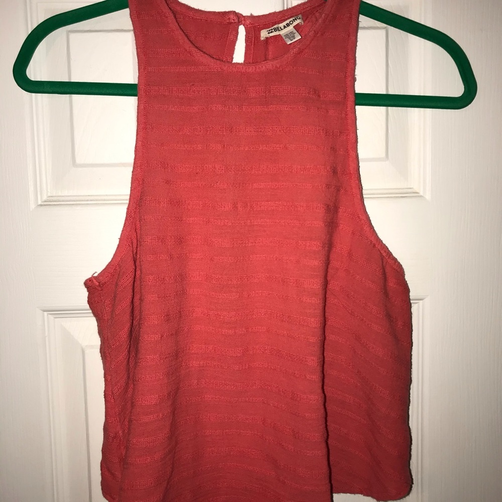 Billabong coral shirt